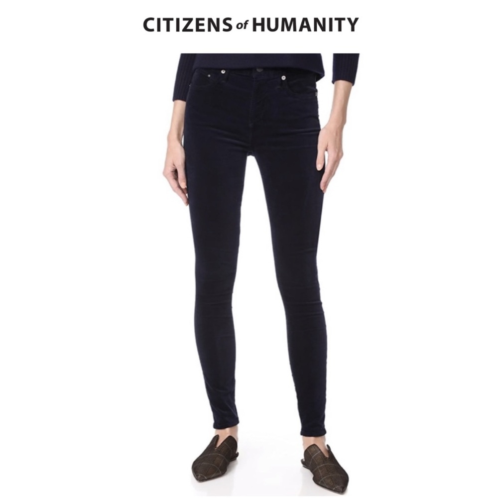 Citizens of Humanity Rocket Velvet High Rise Jeans